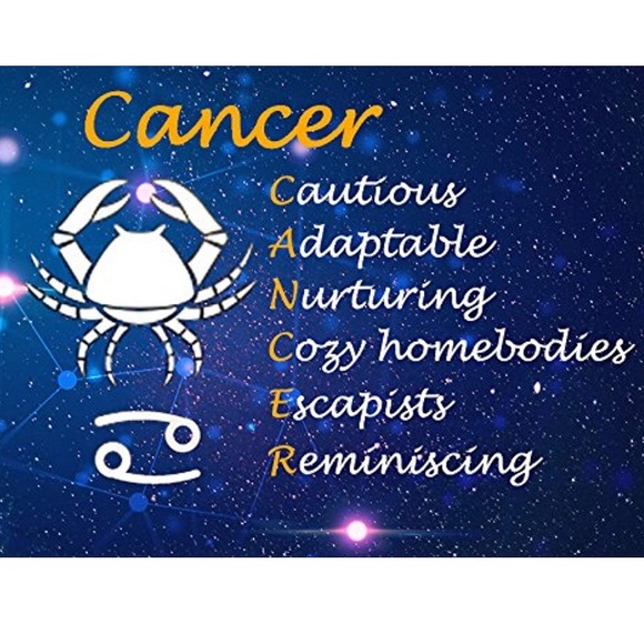 ROSE GOLD CANCER ♋️ ZODIAC LOVE CUFF BRACELET *NWT - Picture 4 of 5